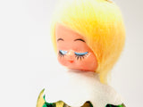 Vintage Christmas Angel Cardboard Tree Topper