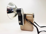 1950’s Kodak Brownie Bull’s Eye Camera Flash Outfit Kit in Box with Bulbs, Gold Version