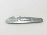 Antique 1920’s Brasso Metal Polish Reckitts (Oversea) Limited Pocket Knife