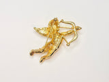 Vintage Cherub Cupid Brooch Pin