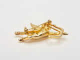 Vintage Cherub Cupid Brooch Pin