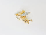 Vintage Cherub Cupid Brooch Pin