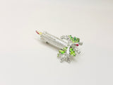 Vintage Gerry’s Christmas Candle Holiday Brooch