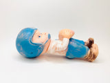 Vintage Rubber Football Player Toy