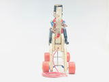 1950's Toy Soldier Riding a Horse Pull Toy