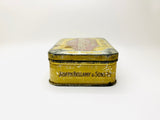 Antique Bellamy’s Pomfret Cakes Tin - Rare and Rough