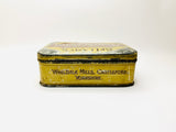 Antique Bellamy’s Pomfret Cakes Tin - Rare and Rough
