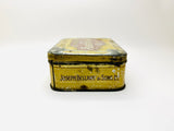 Antique Bellamy’s Pomfret Cakes Tin - Rare and Rough