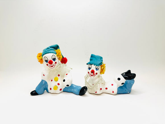 Vintage Action Industries Ceramic Clowns