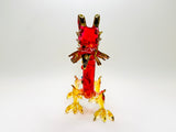 Vintage Art Glass Dragon