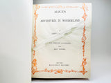 1900’s Alice in Wonderland by Lewis Carroll, Antique Book