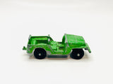 Vintage Green TootsieToy Die Cast Jeep