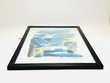 Vintage Reminiscence Abstract Numbered Print
