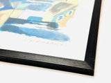 Vintage Reminiscence Abstract Numbered Print