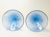 2 Vintage Martini Glasses