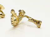 1957 935 Clip On Rhinestone Earrings