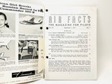 September 1957 Air Facts Magazine for Pilots