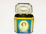 1953 Gray Dunn Queen Elizabeth II Coronation Tin