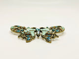 Vintage Avon Silver Plated Large Butterfly Brooch