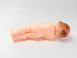 Vintage Plastic Frozen Charlotte Style 4” Doll