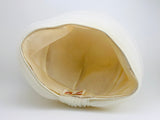 1940’s Textured Silk Ruffle “Charter Hat”