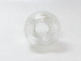 Antique Clear Glass Eye Wash Reservoir Cup