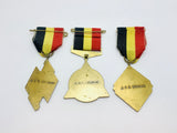 3 1960’s AVD Deurne Bronze Metals