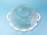 1942-46 Anchor Hocking Moonstone Clear Opalescent Bowl