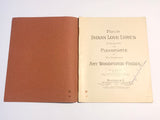 1913 Four Indian Love Lyrics Piano Sheet Music Book