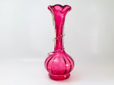 Vintage Cranberry Glass Vase