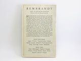 1953 Rembrandt, Abrams Pocket Book - First Printing