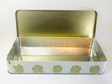 Vintage Rose Biscuit Tin