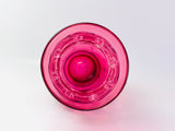 Vintage Cranberry Blown Glass Vase