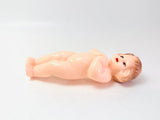 Vintage Plastic Frozen Charlotte Style 4” Doll
