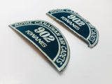 2 Vintage Royal Canadian Air Cadets Kiwanis Shoulder Patches