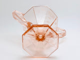 1920’s Westmorland Doreen Pink Depression Glass Etched Sugar Bowl