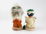 Vintage Native Eskimo Art Dolls
