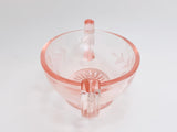 Pink Depression Glass Etched Pickle Dish