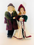 Vintage Christmas Carollers Dolls