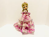 1970’s Bradley Doll 12 1/2” Floral Dress