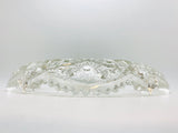 1904 McKee Pres Cut Toltec Crystal Cut Shell Shaped Dish