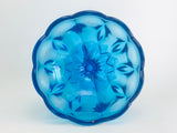 1970’s Anchor Hocking Amber Glass Fairfield Compote Dish