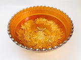 1911-1913 Imperial Windmill Marigold Carnival Glass Bowl