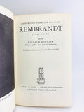 1953 Rembrandt, Abrams Pocket Book - First Printing