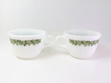 Vintage Corelle Spring Blossom, Crazy Daisy Dishes