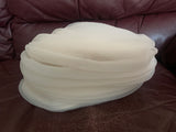 1940’s Textured Silk Ruffle “Charter Hat”