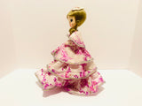 1970’s Bradley Doll 12 1/2” Floral Dress