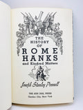 1945 “The History of Rome Hanks” A Novel By Joseph Stanley Pennell