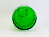 1973 Mickeys Malt Liquor green Glass Barrel Bottle, Anchor Hocking