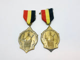 2 1960’s Avondvierdaagse Deurne Bronze Metals